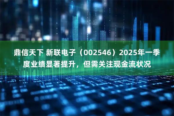 鼎信天下 新联电子（002546）2025年一季度业绩显著提升，但需关注现金流状况