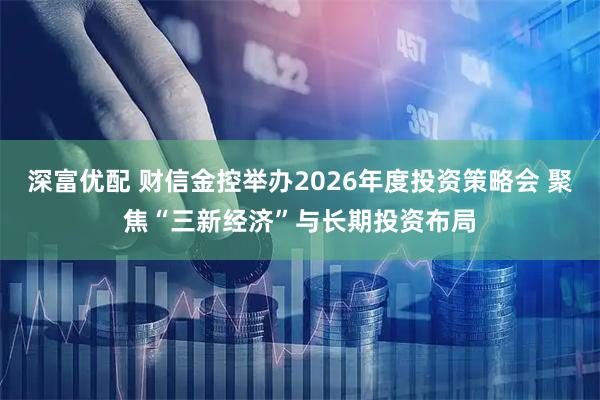 深富优配 财信金控举办2026年度投资策略会 聚焦“三新经济”与长期投资布局